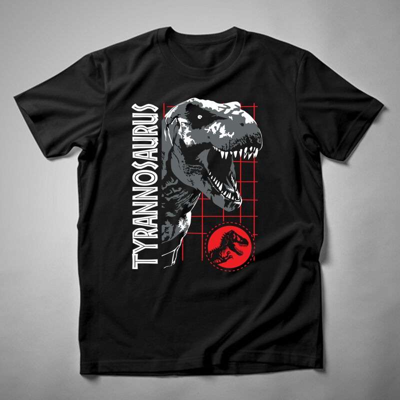 Férfi póló Tyrannosaurus
