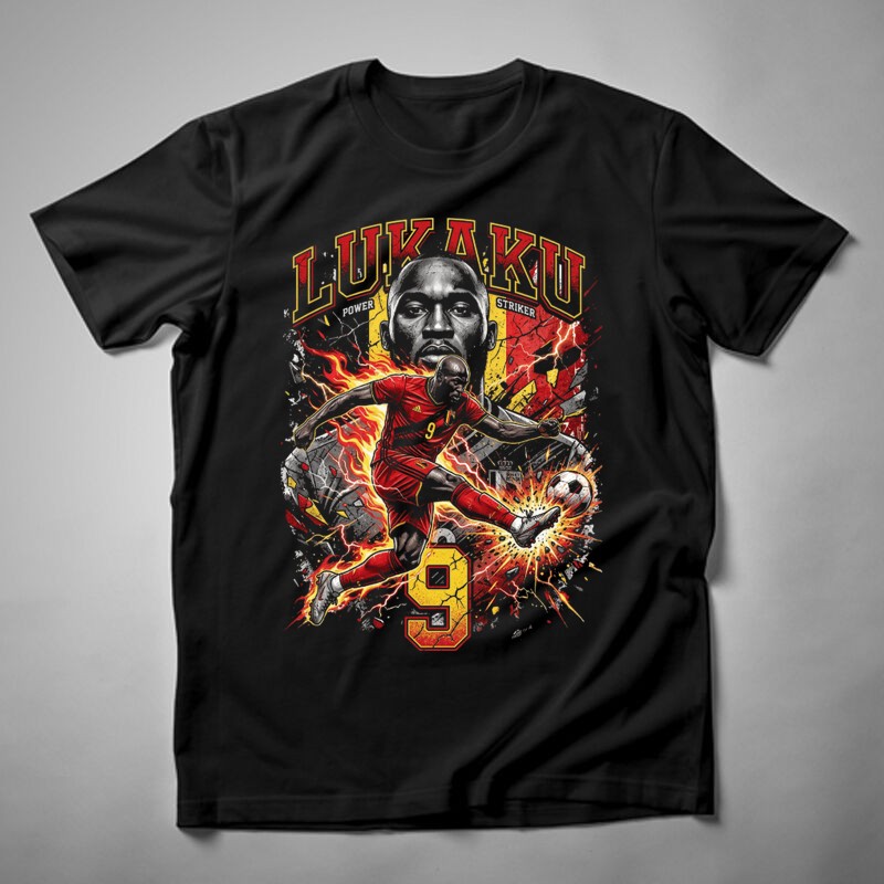 Férfi póló Lukaku Bootleg