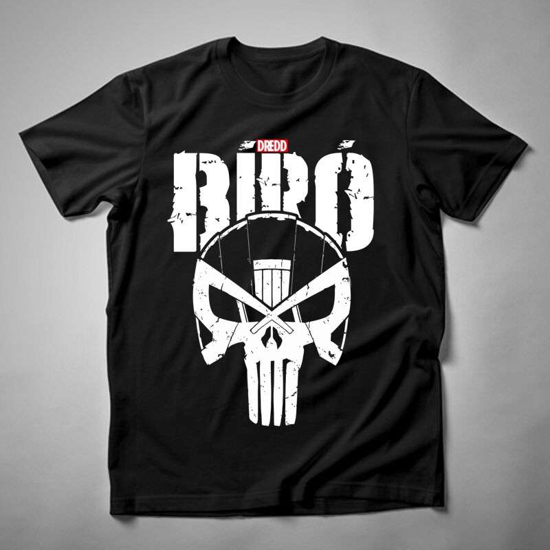 Férfi póló Dredd Bíró