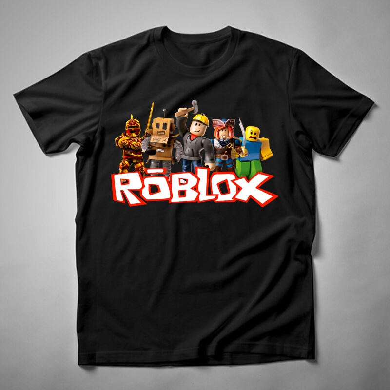 Férfi póló Roblox Színes