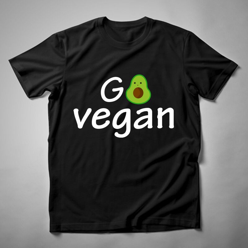 Férfi póló Go Vegan