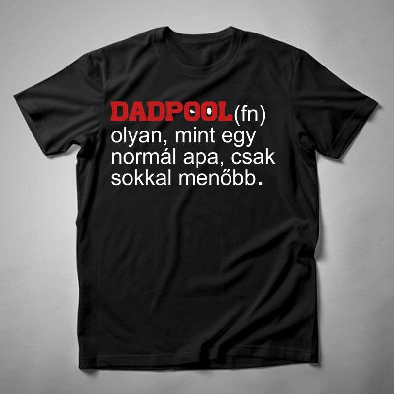 Férfi póló DADPOOL