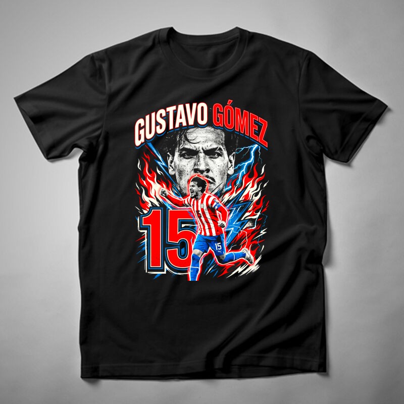 Férfi póló Gustavo Gomez Bootleg