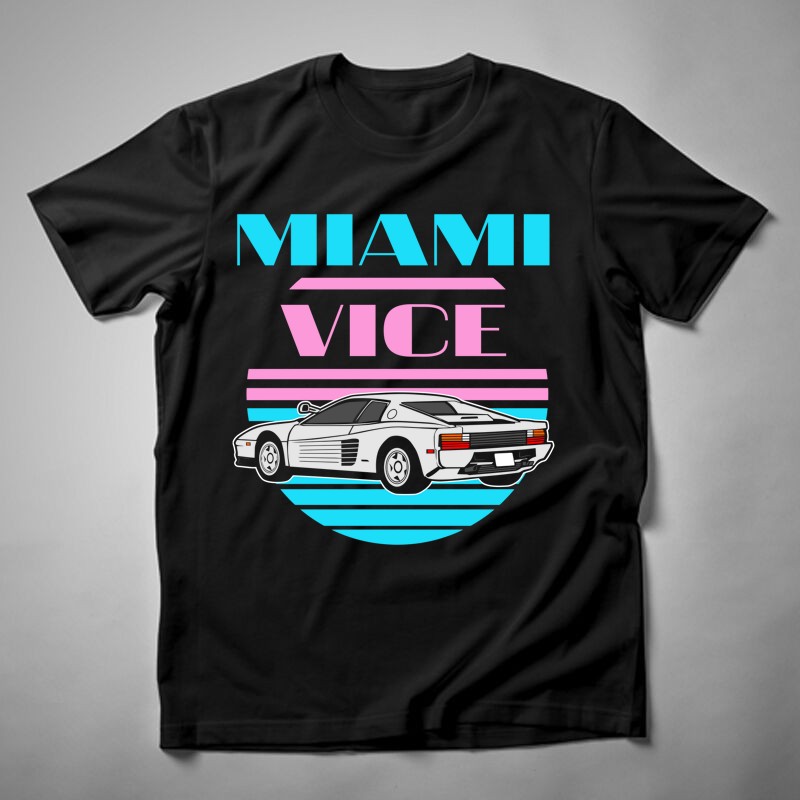 Férfi póló Miami Vice