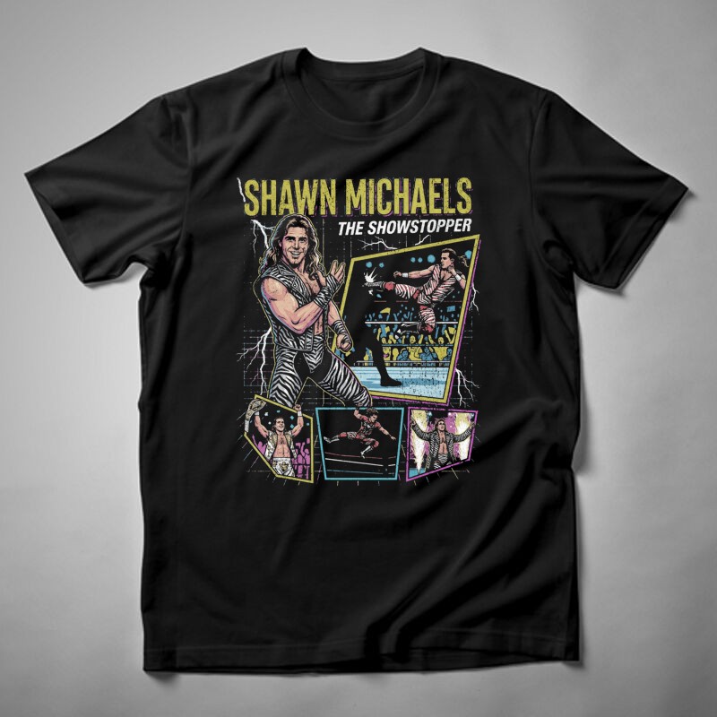 Férfi póló Shawn Michaels Bootleg