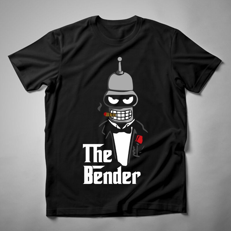 Férfi póló The Bender