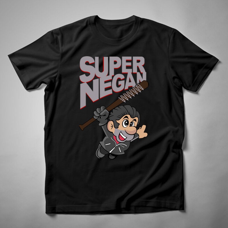 Férfi póló Super Negan