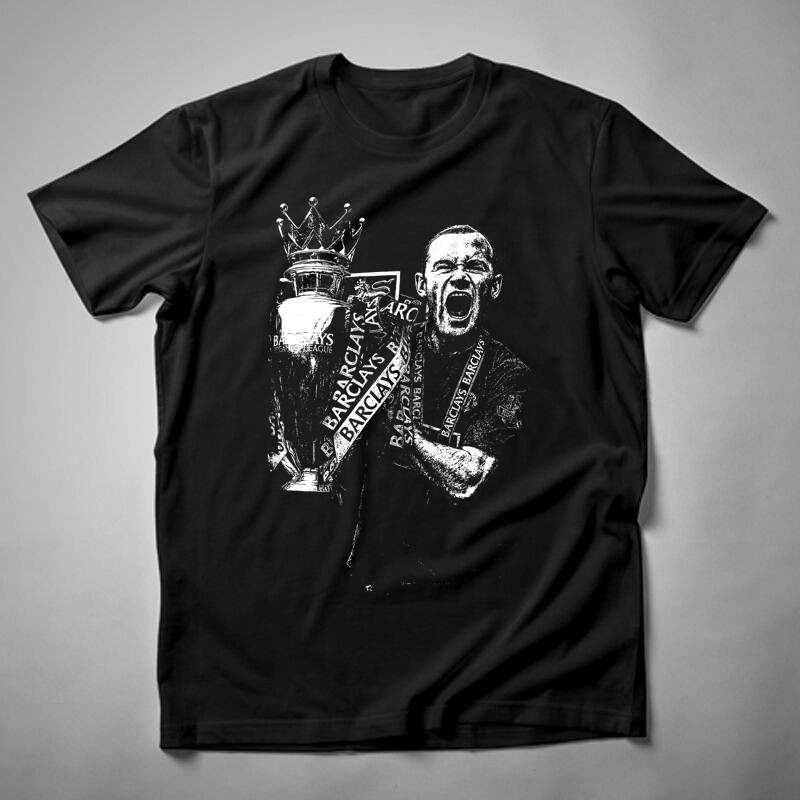 Férfi póló Wayne Rooney Kupa