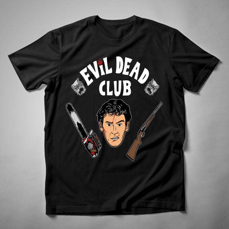 Férfi póló Evil Dead Club