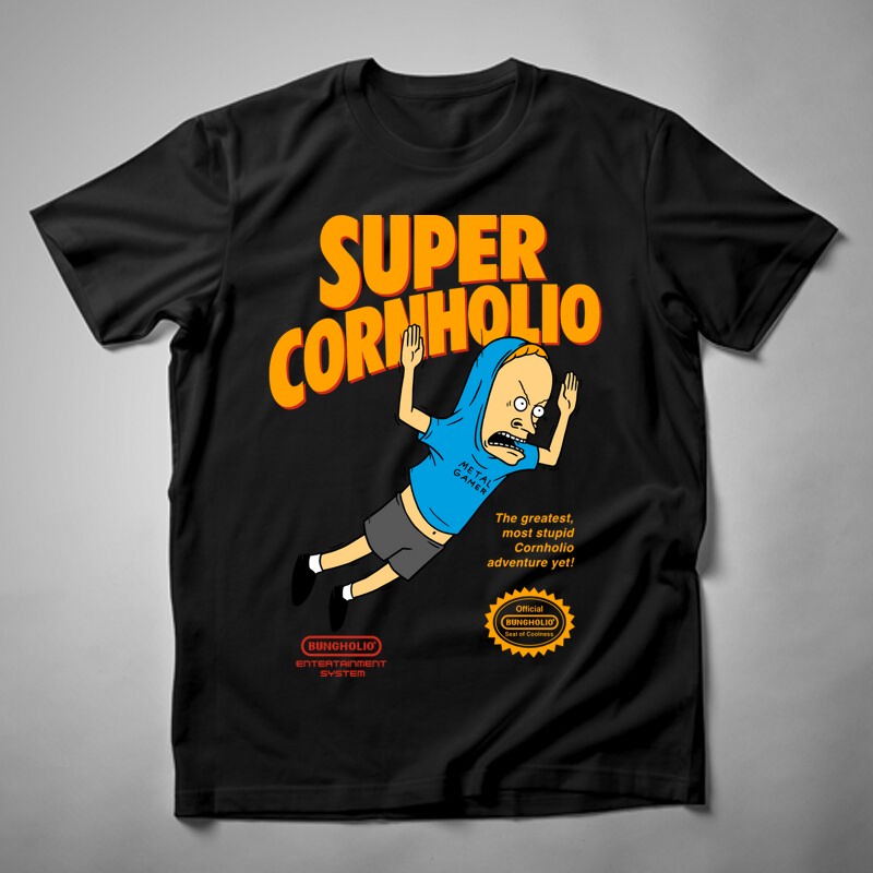 Férfi póló Super Cornholio