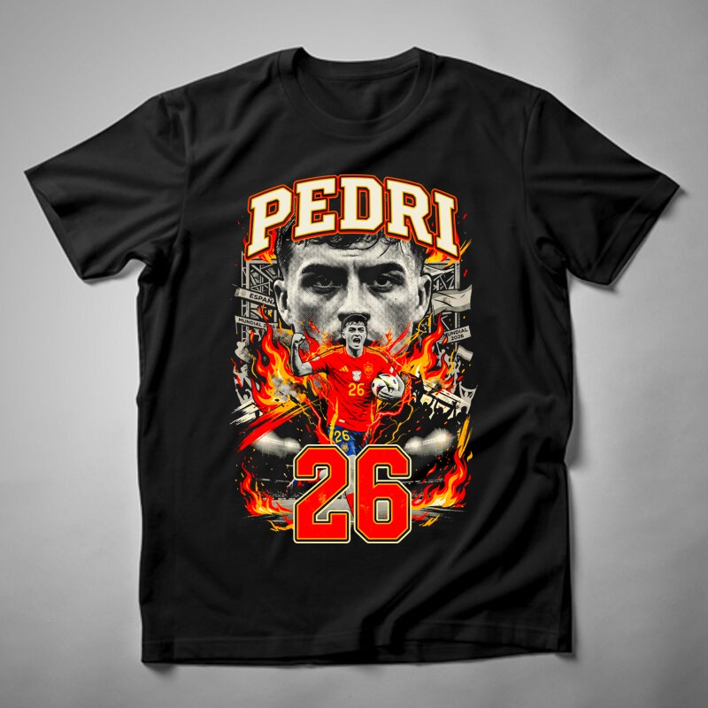 Férfi póló Pedri Bootleg