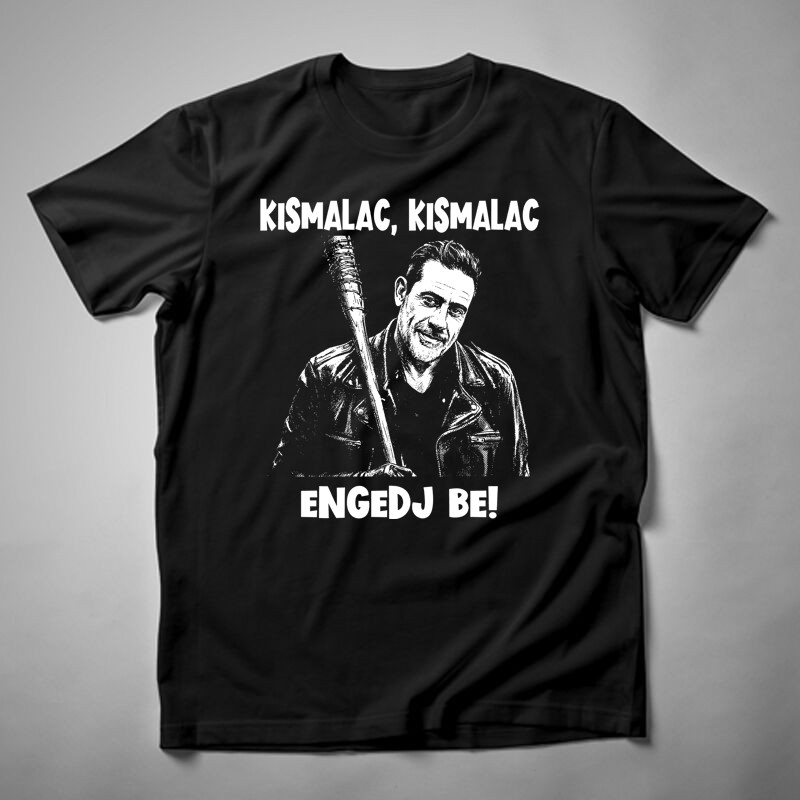 Férfi póló Negan Kismalac Kismalac