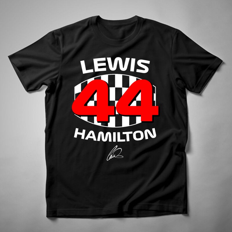 Férfi póló Lewis Hamilton 44 2.0