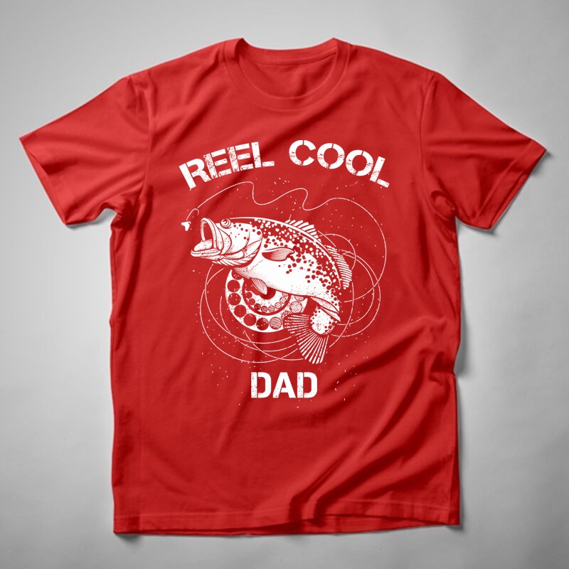 Férfi póló Reel Cool Dad