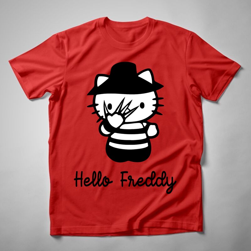 Férfi póló Hello Freddy