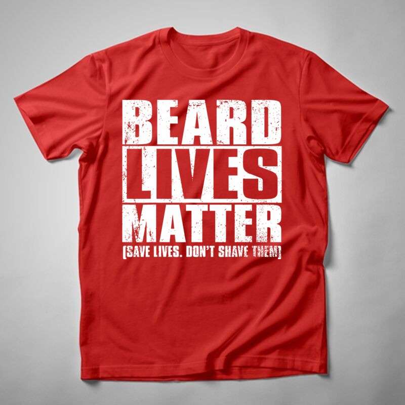 Férfi póló Beard Lives Matter