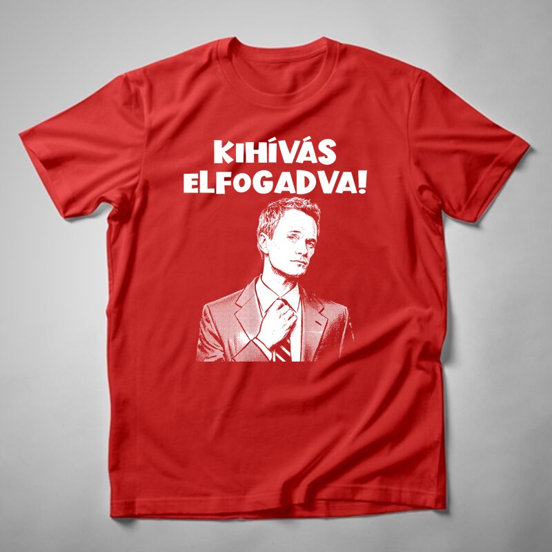 Férfi póló Kihívás Elfogadva