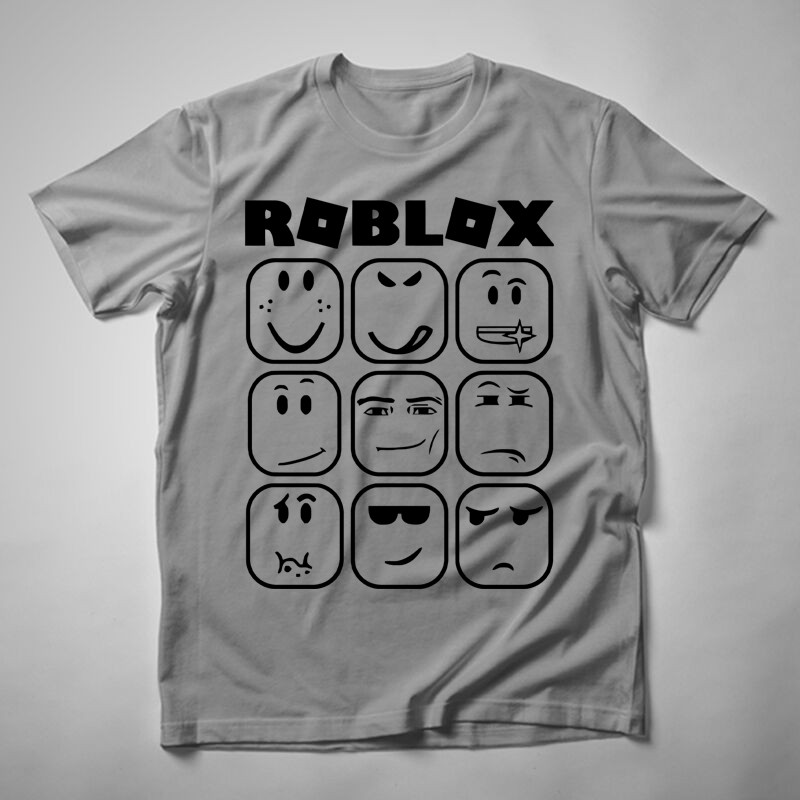 Férfi póló Roblox Arcok