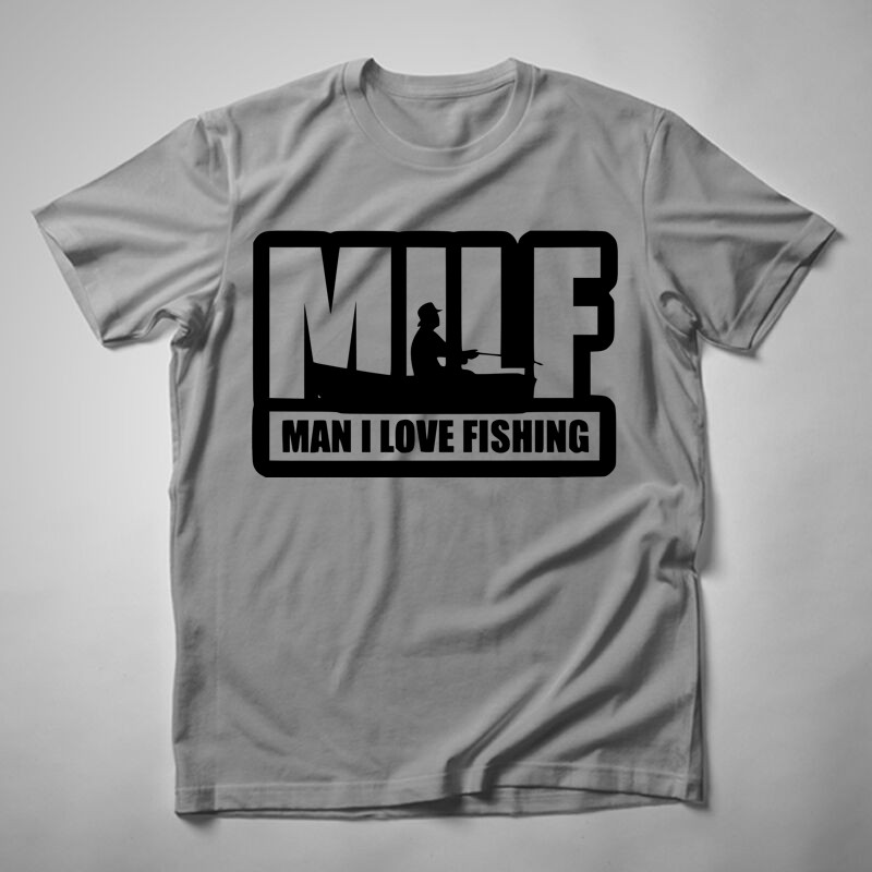 Férfi póló Man I Love Fishing