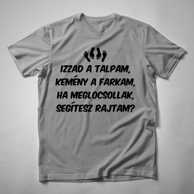 Férfi póló Izzad A Talpam