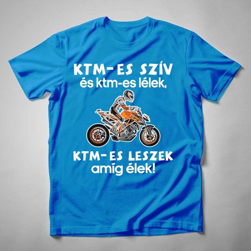 Férfi póló KTM-es Szív És KTM-es Lélek
