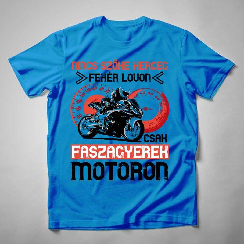 Férfi póló Nincs Szőke Herceg Fehér Lovon