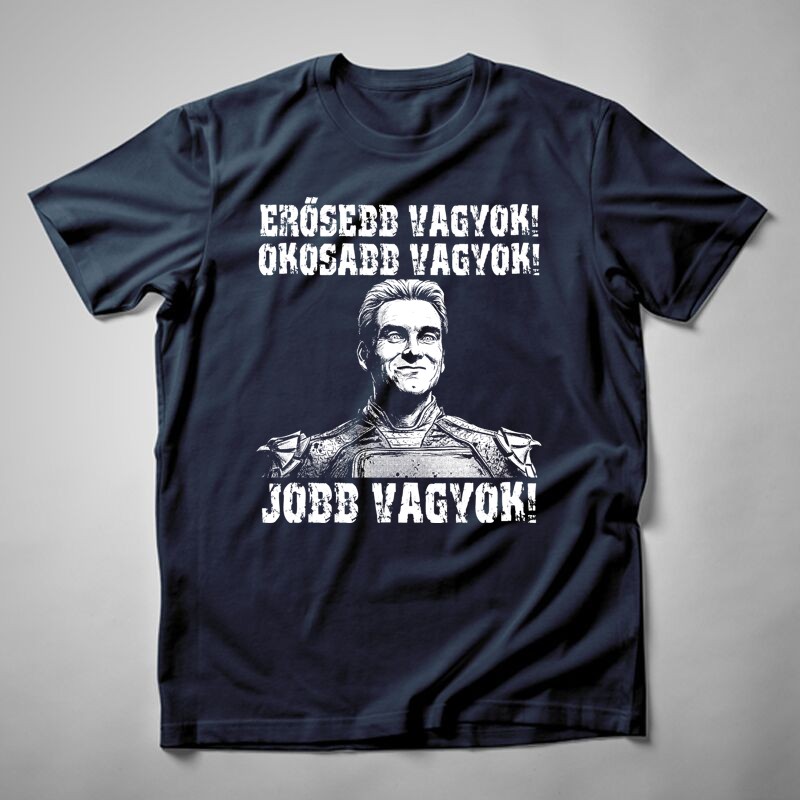 Férfi póló Hazafi Erősebb Vagyok