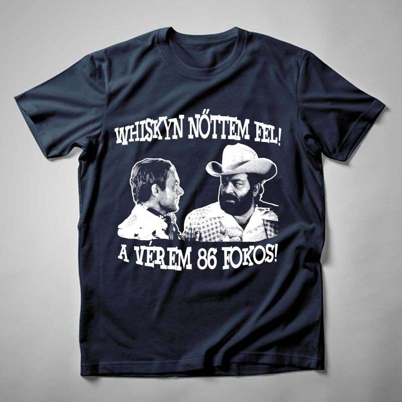 Férfi póló Whiskyn Nőttem Fel