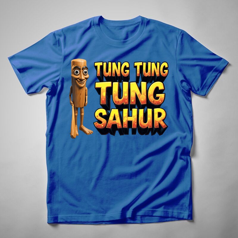 Férfi póló Tung Tung Tung Sahur