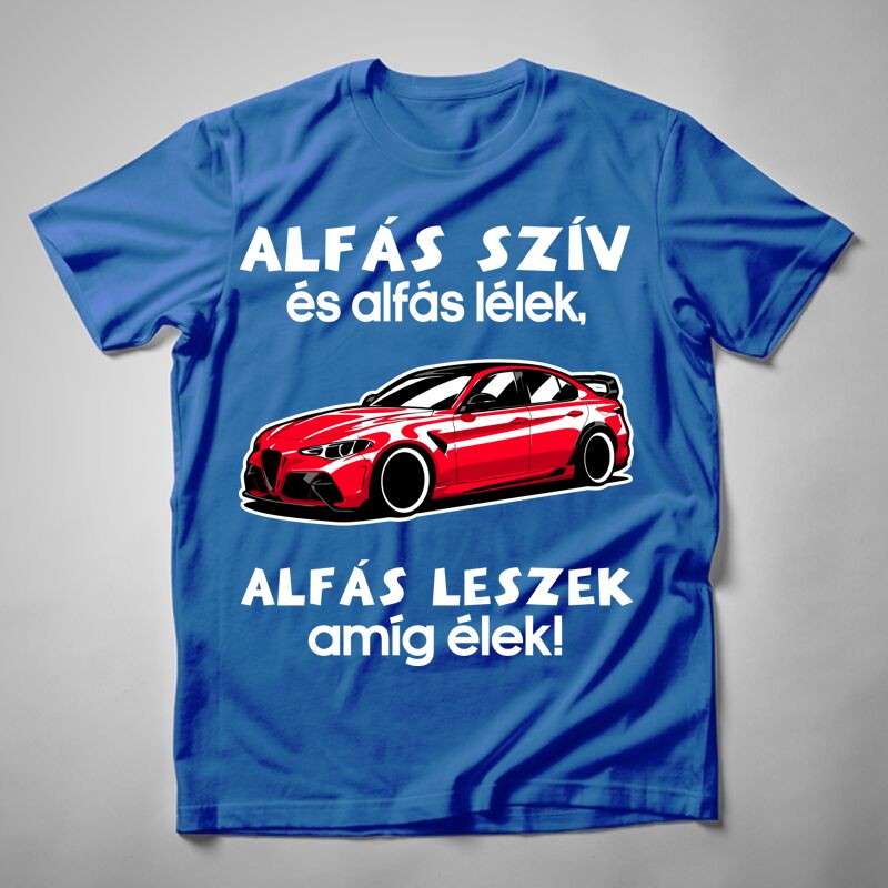 Férfi póló Alfás Szív És Alfás Lélek