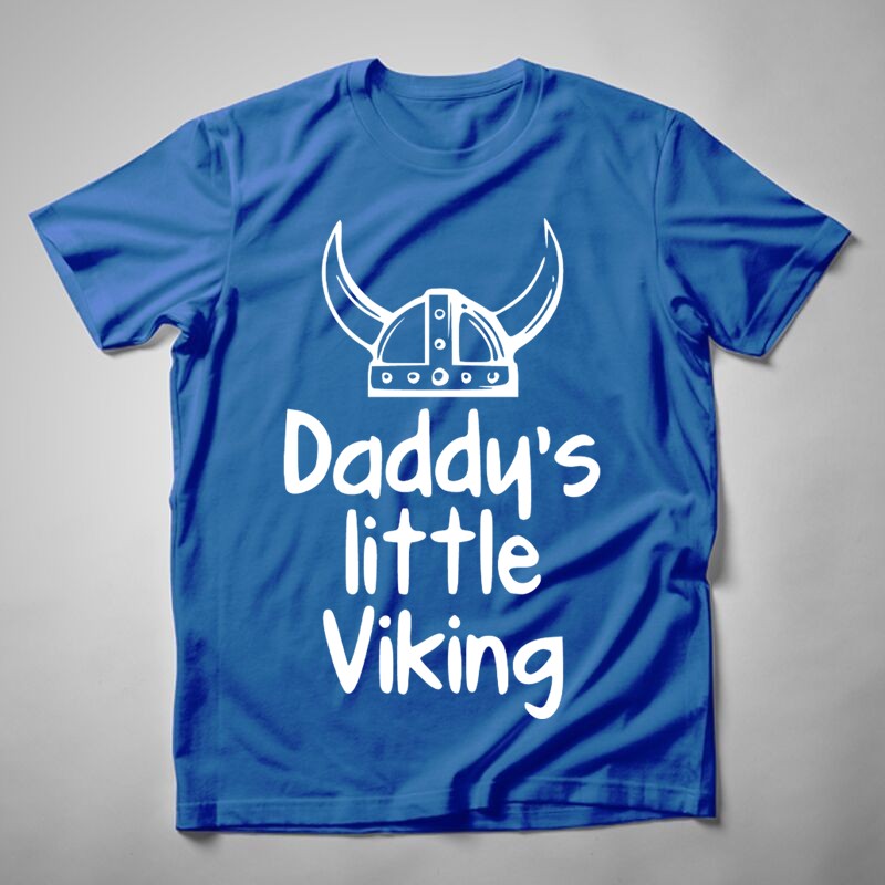 Férfi póló Daddy's Little Viking