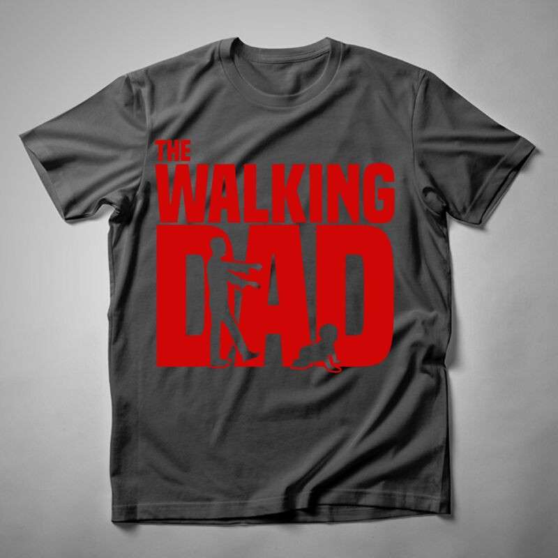Férfi póló The Walking Dad