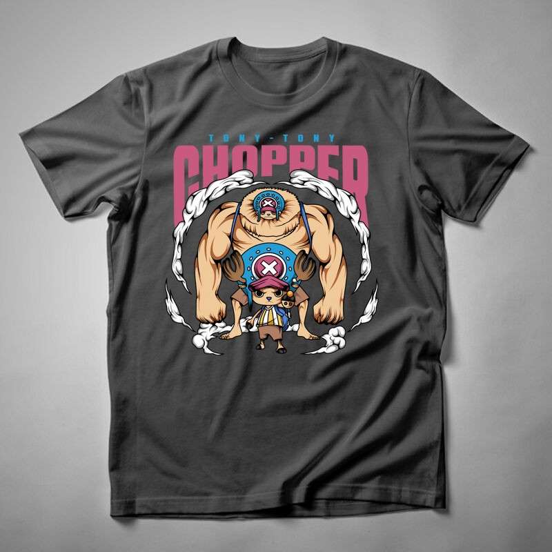 Férfi póló One Piece Chopper