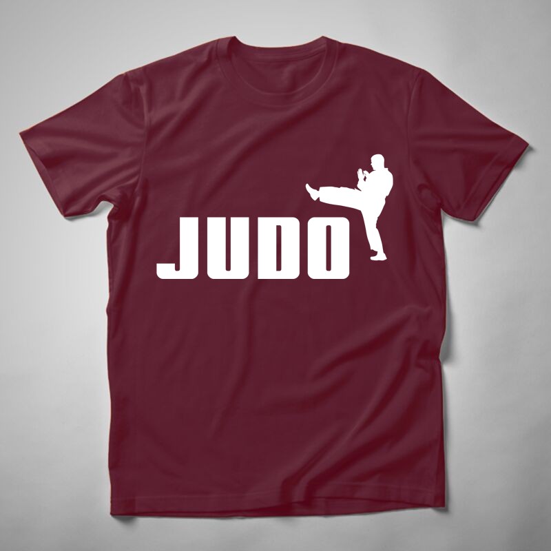 Férfi póló Judo