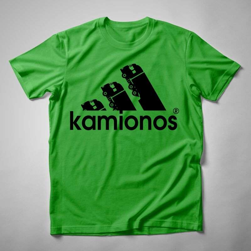 Férfi póló Kamionos