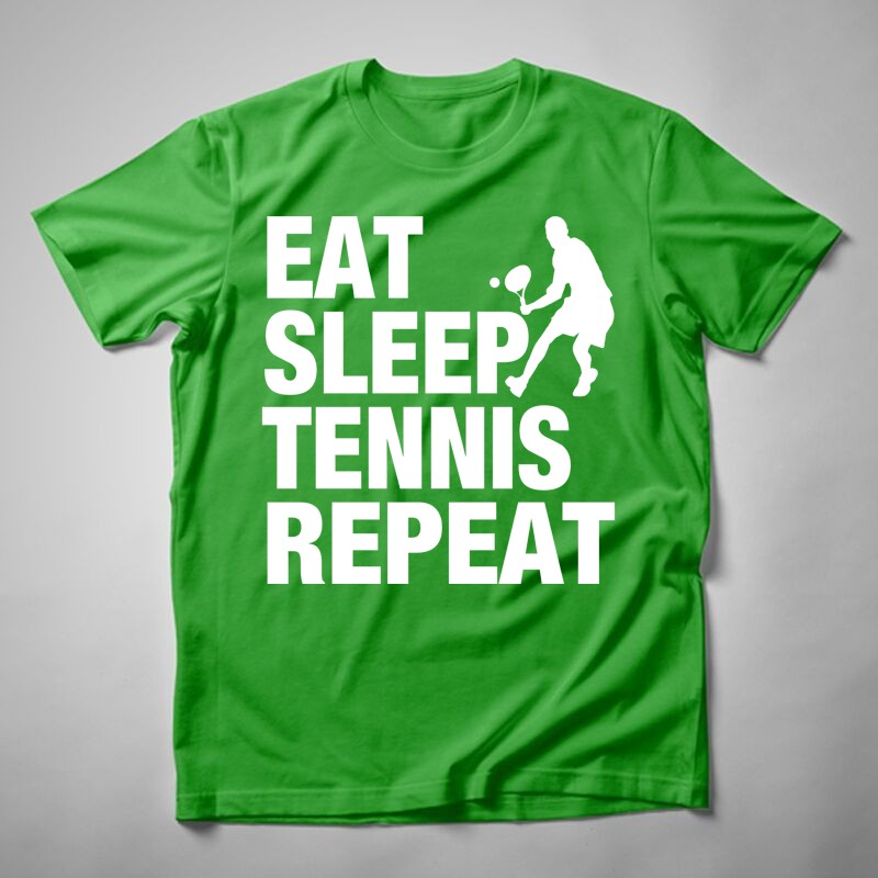 Férfi póló Eat Sleep Tennis