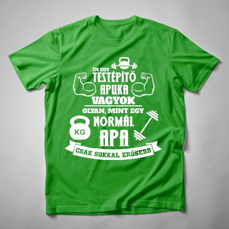 Férfi póló Testépítő Apuka
