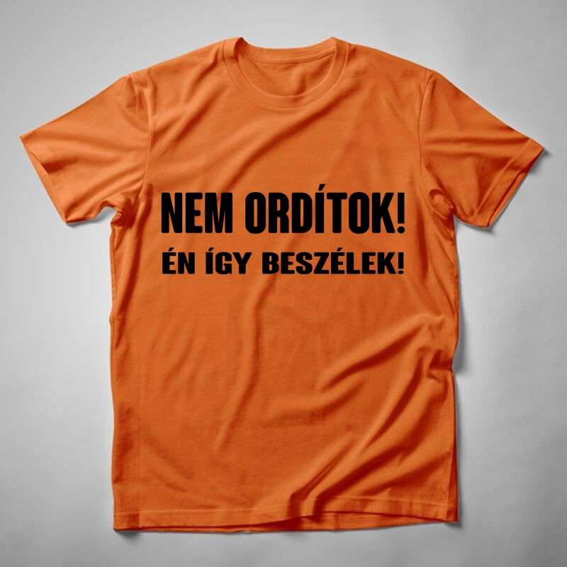 Férfi póló Nem Ordítok