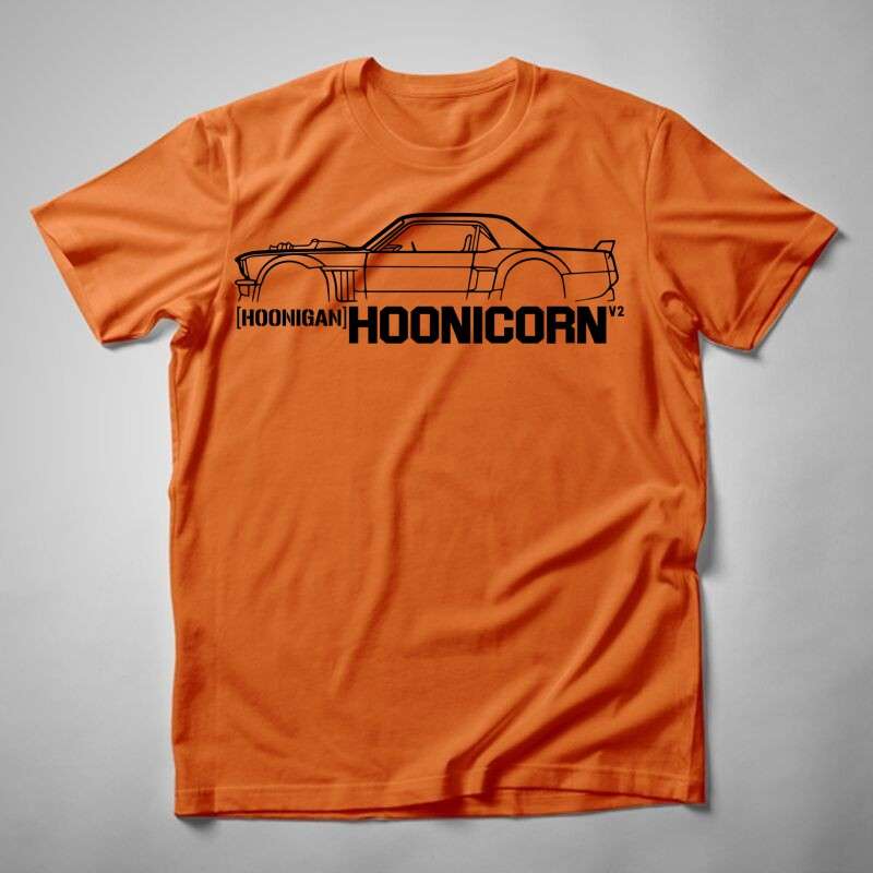 Férfi póló Hoonigan Hoonicorn V2