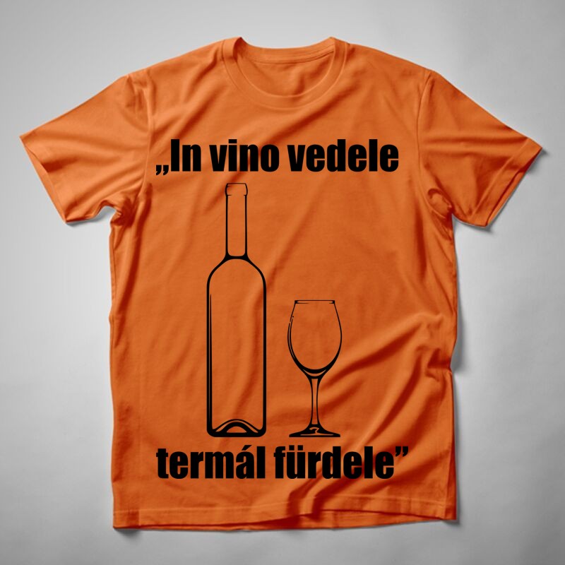 Férfi póló In Vino Vedele