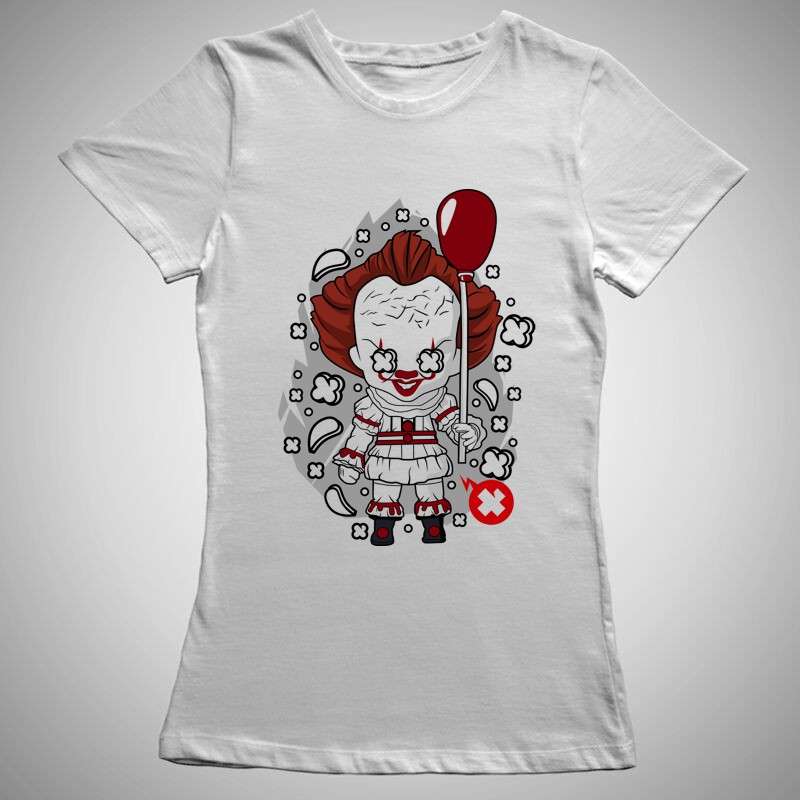 Női póló Pennywise