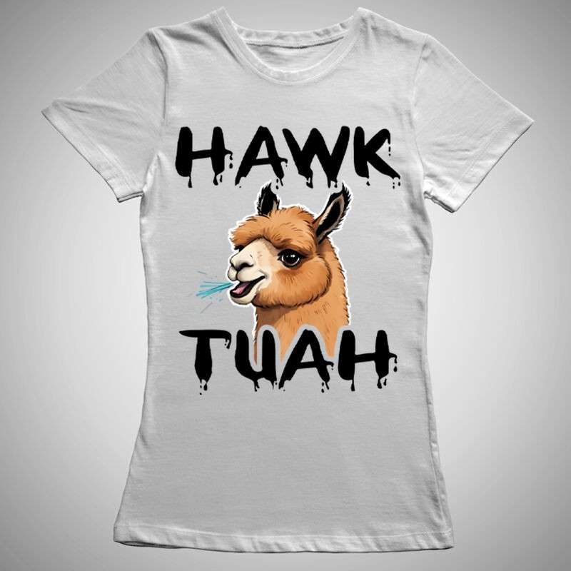 Női póló Hawk Tuah Láma