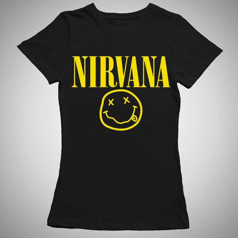 Női póló Nirvana