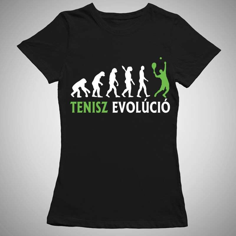 Női póló Tenisz Evolúció
