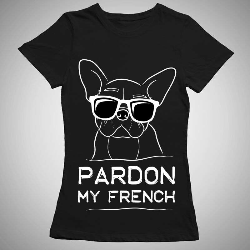 Női póló Pardon My French
