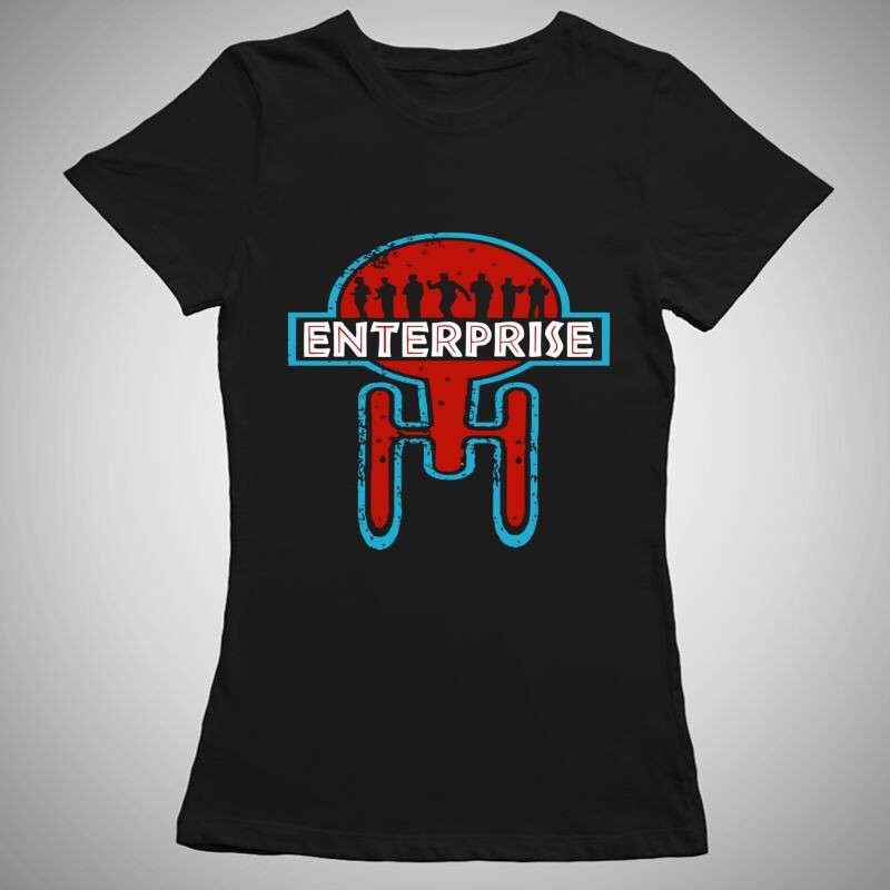 Női póló Enterprise