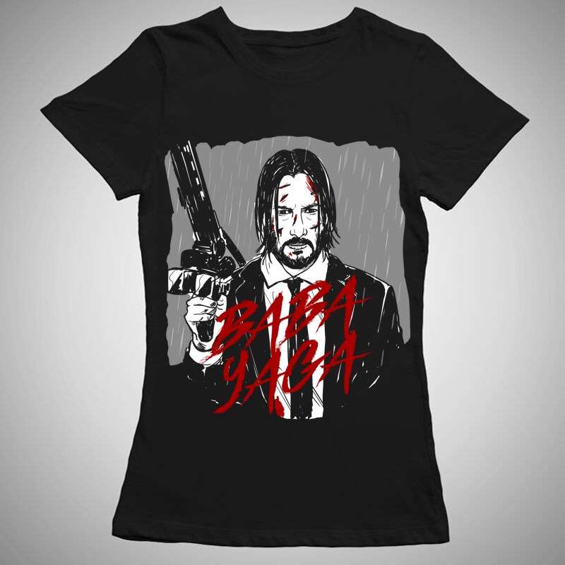 Női póló John Wick Baba Yaga 2.0