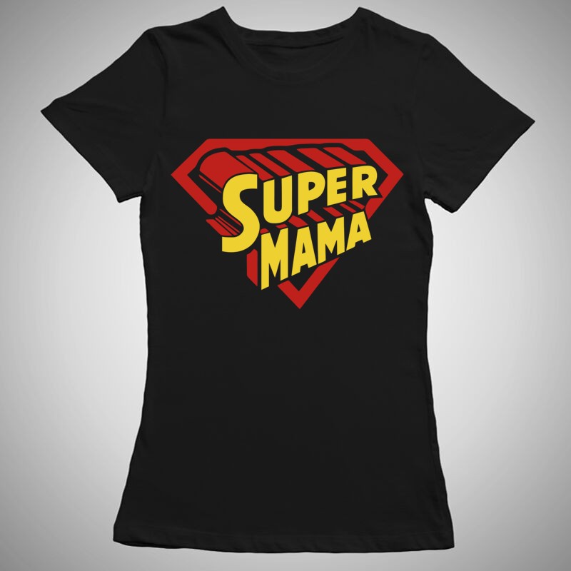 Női póló Super Mama