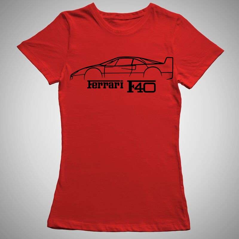 Női póló Ferrari F40