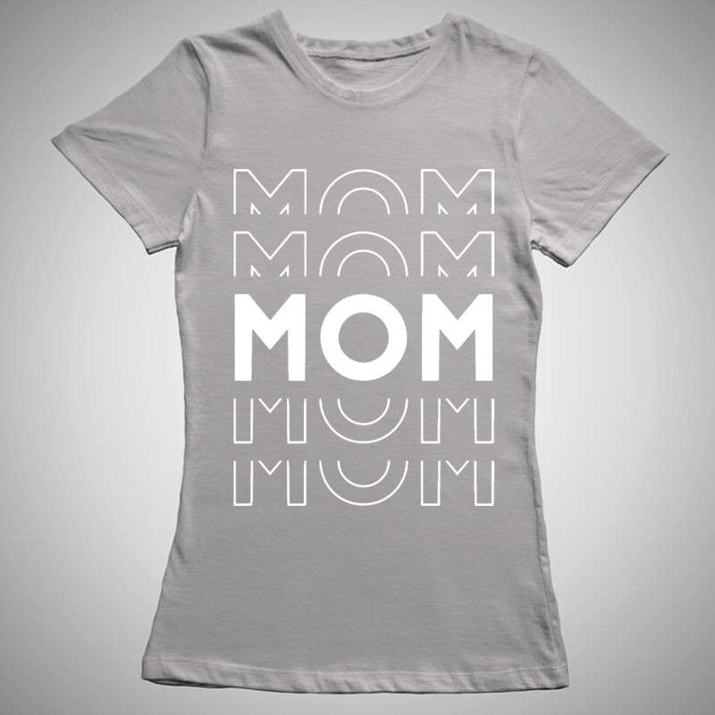 Női póló Mom Mom Mom